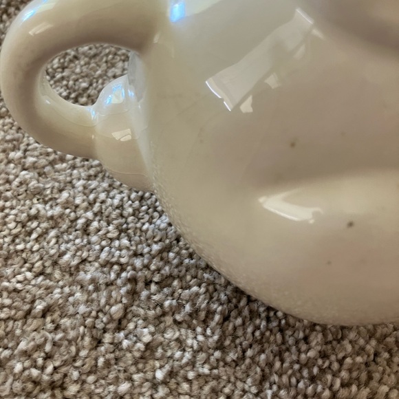 Charming White Rabbit Ceramic Pitcher - Picture 3 of 12